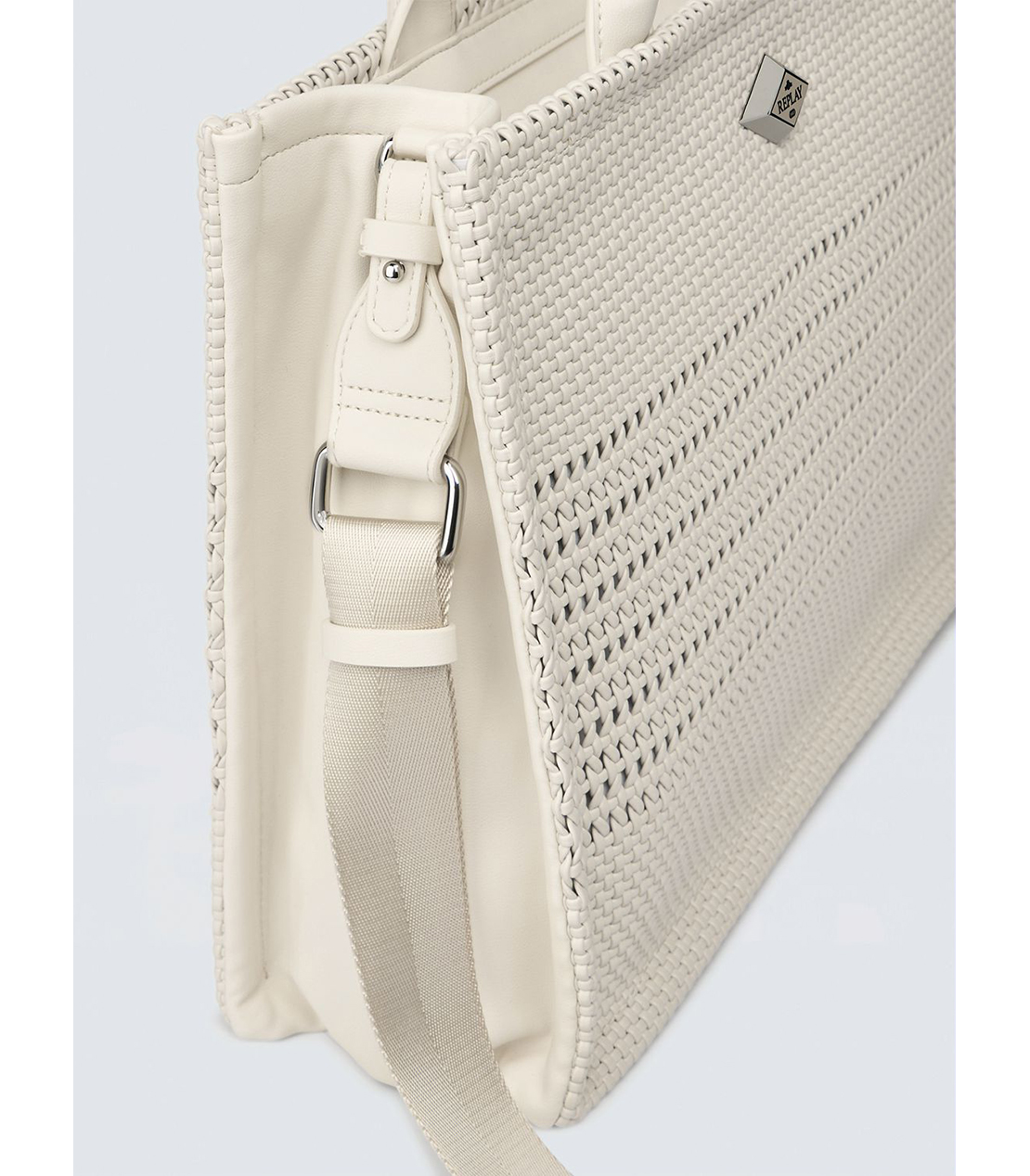 メッシュトートバッグ 詳細画像 オフホワイト 5